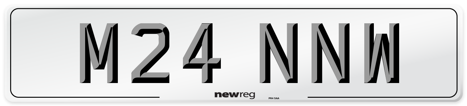 M24 NNW Number Plate from New Reg